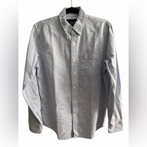Abercrombie & Fitch Sky Blue Long-sleeve Button-down Shirt